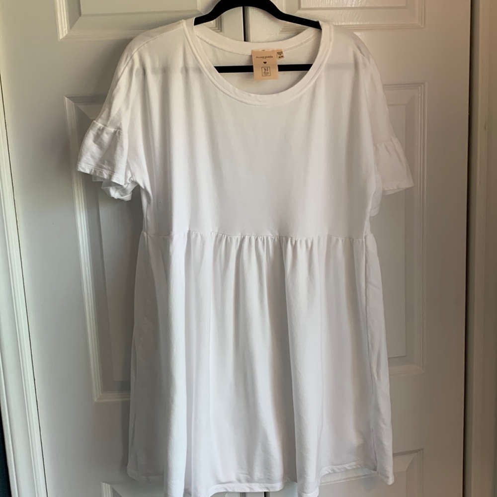 Jillian Harris x Jardines Domaine White Cotton Dress - size M